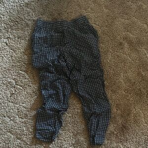 Madewell Black Patterned Women's Pants